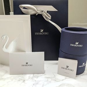 Original Swarovski crystal boxes gift bag